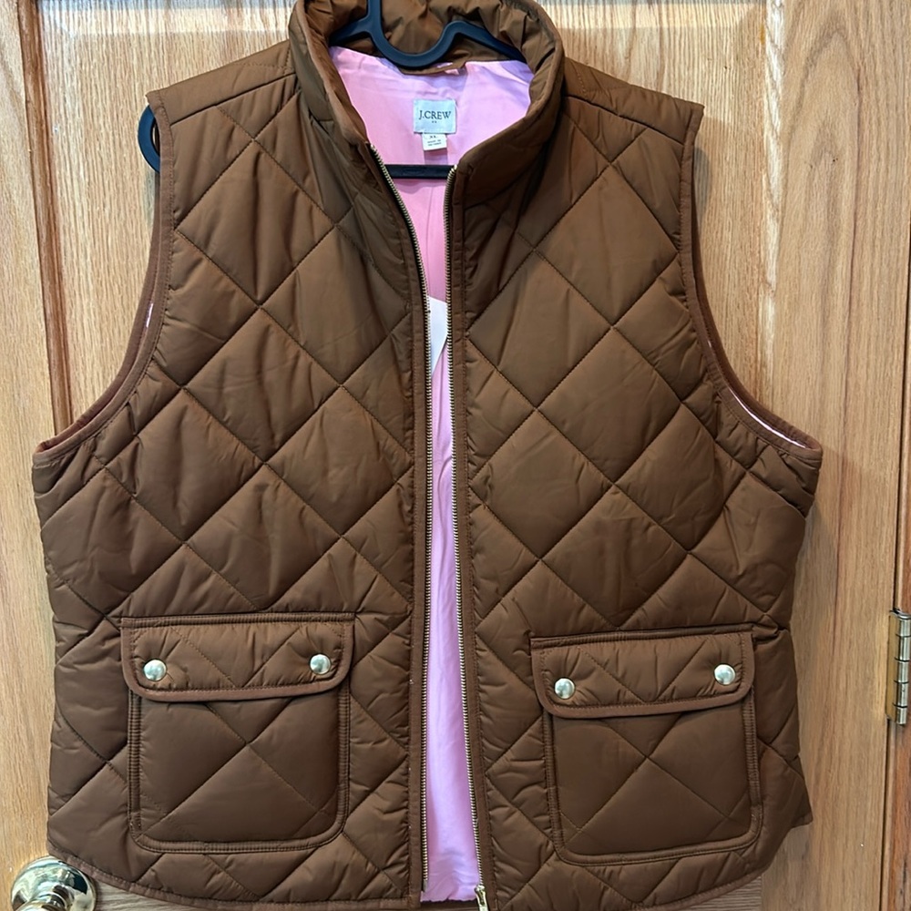J crew factory vest NWT